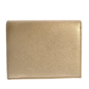Prada leather fold bi Wallet motif